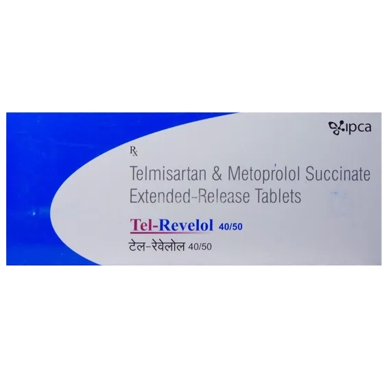 tel revelol 40/50mg tablet 10's